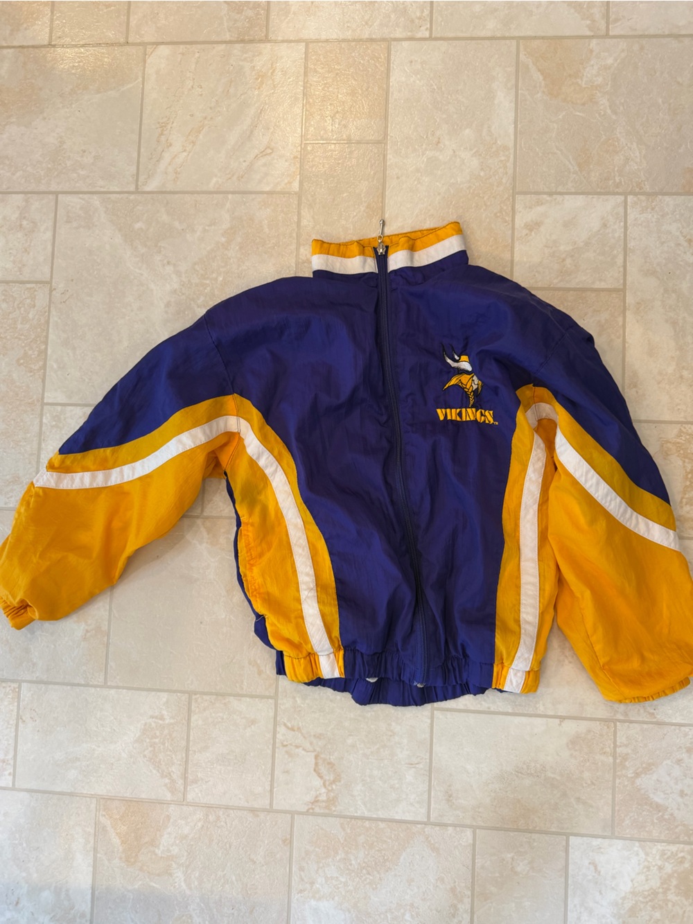 Vintage NFL MN Vikings kids windbreaker